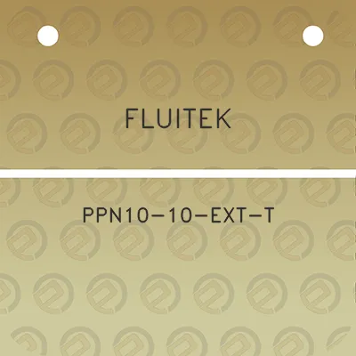 fluitek-ppn10-10-ext-t