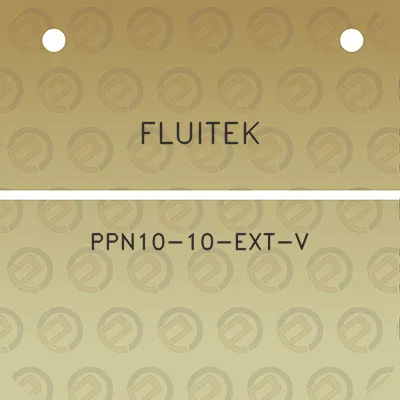 fluitek-ppn10-10-ext-v