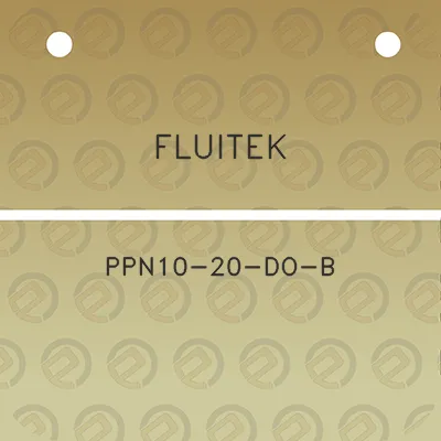 fluitek-ppn10-20-do-b