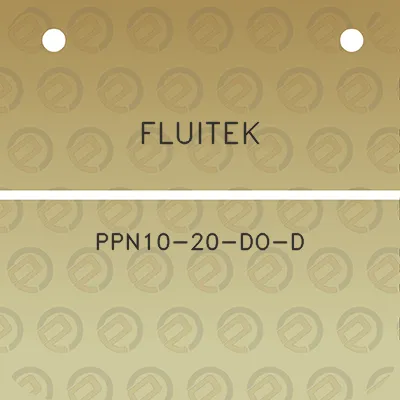 fluitek-ppn10-20-do-d