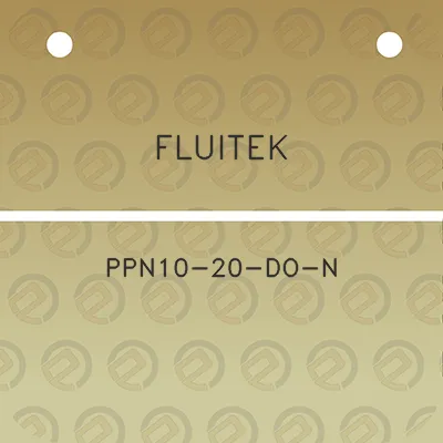 fluitek-ppn10-20-do-n