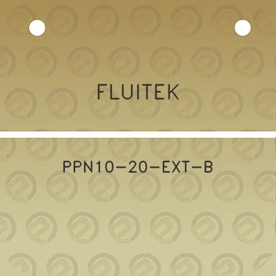 fluitek-ppn10-20-ext-b