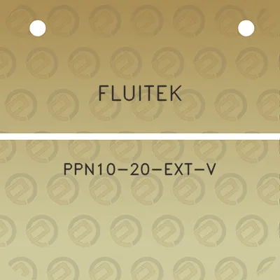 fluitek-ppn10-20-ext-v