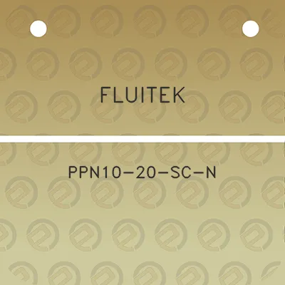 fluitek-ppn10-20-sc-n