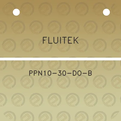 fluitek-ppn10-30-do-b