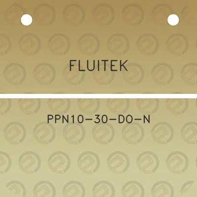 fluitek-ppn10-30-do-n