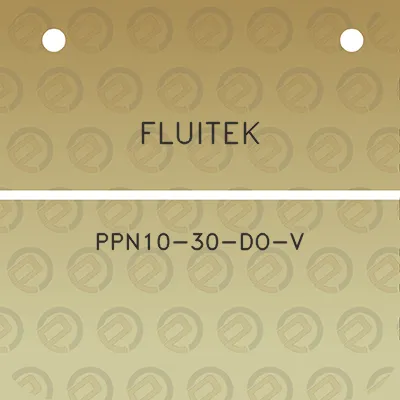 fluitek-ppn10-30-do-v