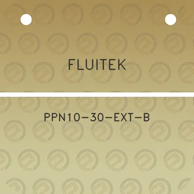 fluitek-ppn10-30-ext-b