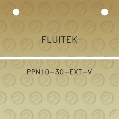 fluitek-ppn10-30-ext-v