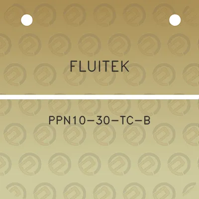 fluitek-ppn10-30-tc-b