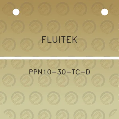 fluitek-ppn10-30-tc-d