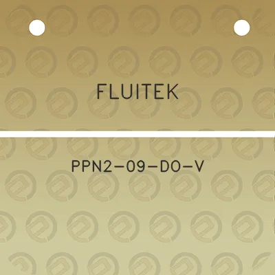 fluitek-ppn2-09-do-v