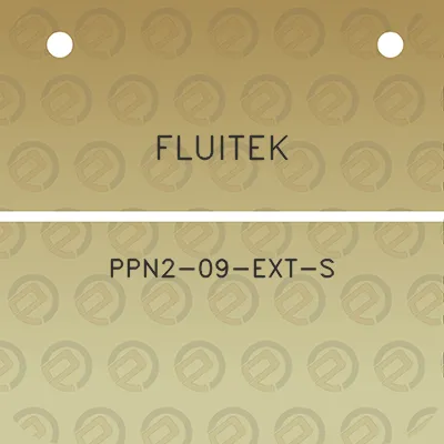 fluitek-ppn2-09-ext-s