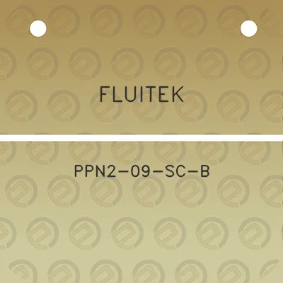 fluitek-ppn2-09-sc-b