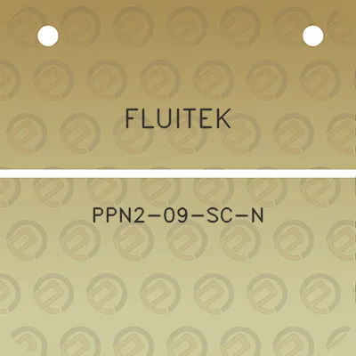 fluitek-ppn2-09-sc-n