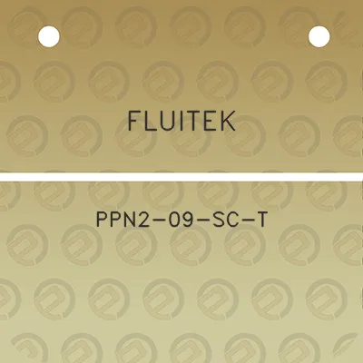 fluitek-ppn2-09-sc-t