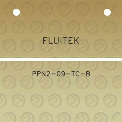 fluitek-ppn2-09-tc-b