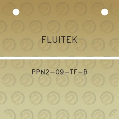 fluitek-ppn2-09-tf-b