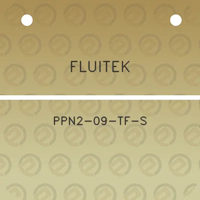 fluitek-ppn2-09-tf-s