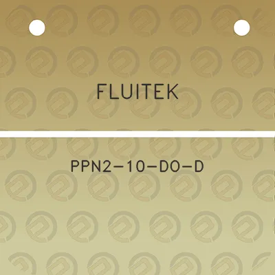 fluitek-ppn2-10-do-d