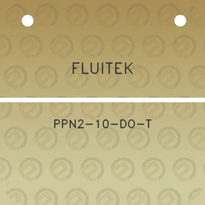 fluitek-ppn2-10-do-t