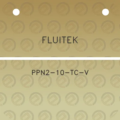 fluitek-ppn2-10-tc-v