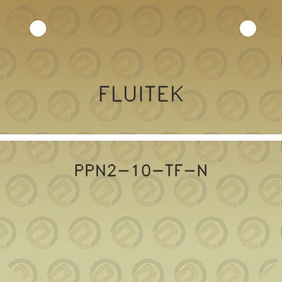 fluitek-ppn2-10-tf-n