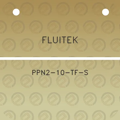 fluitek-ppn2-10-tf-s