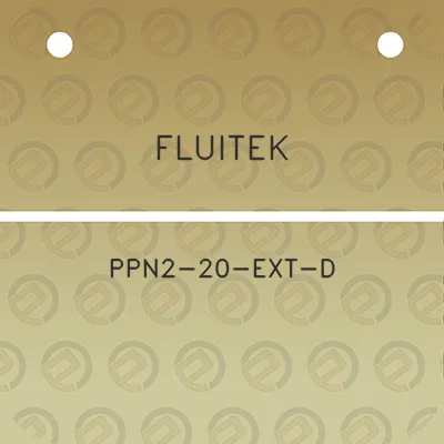 fluitek-ppn2-20-ext-d