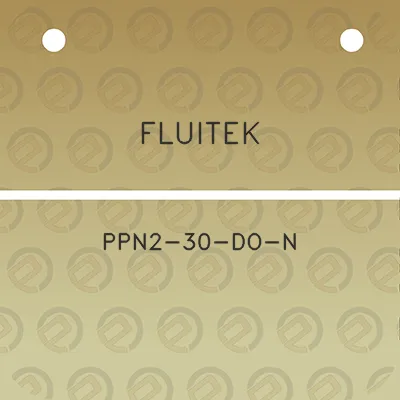 fluitek-ppn2-30-do-n