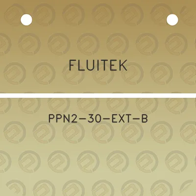 fluitek-ppn2-30-ext-b