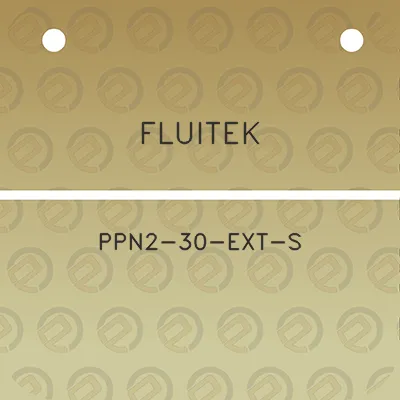 fluitek-ppn2-30-ext-s