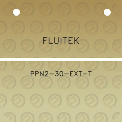 fluitek-ppn2-30-ext-t