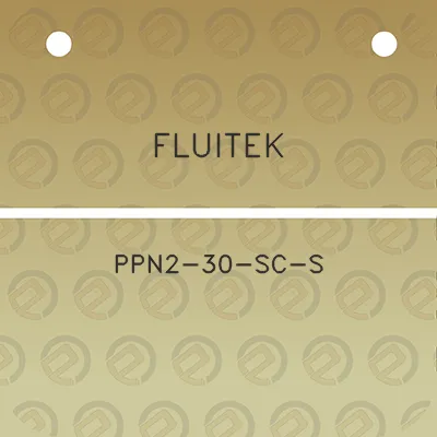 fluitek-ppn2-30-sc-s