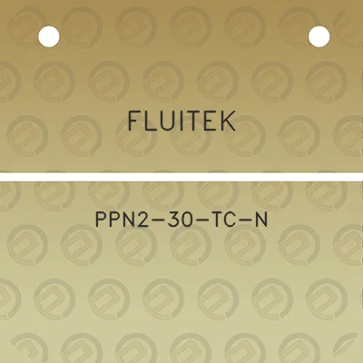 fluitek-ppn2-30-tc-n