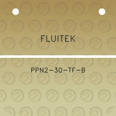 fluitek-ppn2-30-tf-b