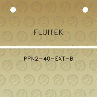 fluitek-ppn2-40-ext-b