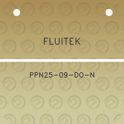 fluitek-ppn25-09-do-n