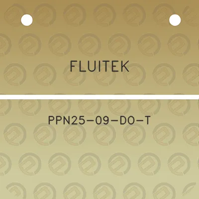 fluitek-ppn25-09-do-t