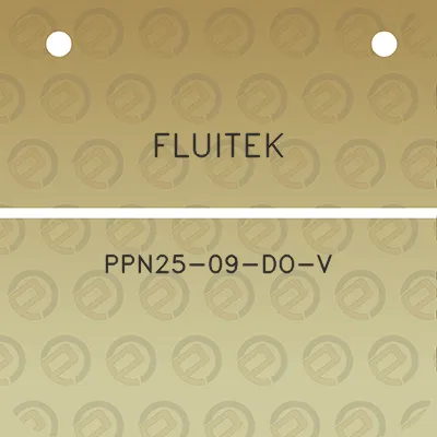 fluitek-ppn25-09-do-v