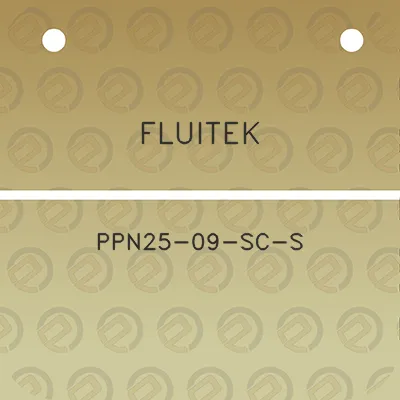 fluitek-ppn25-09-sc-s