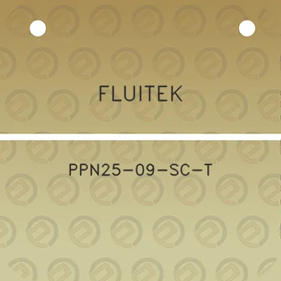 fluitek-ppn25-09-sc-t