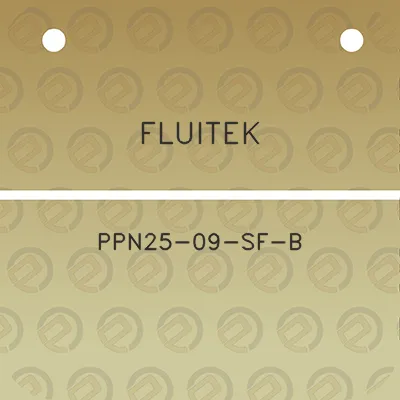 fluitek-ppn25-09-sf-b