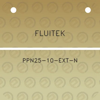 fluitek-ppn25-10-ext-n