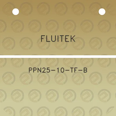 fluitek-ppn25-10-tf-b