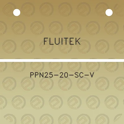 fluitek-ppn25-20-sc-v