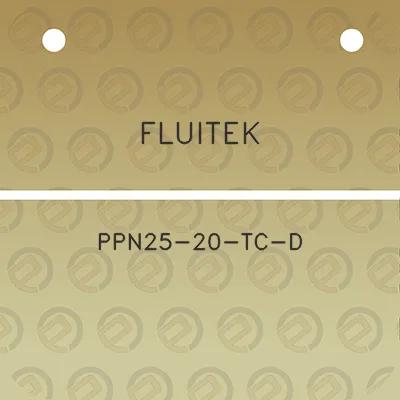 fluitek-ppn25-20-tc-d