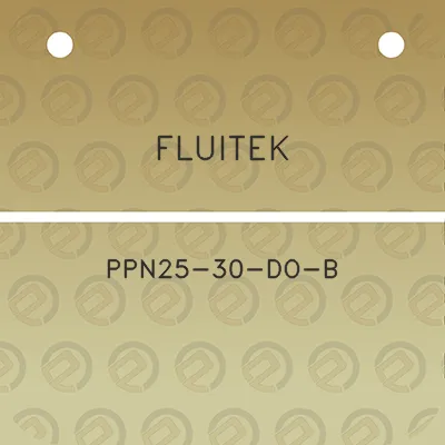 fluitek-ppn25-30-do-b