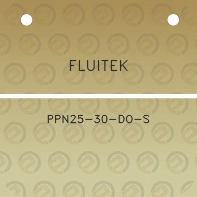 fluitek-ppn25-30-do-s