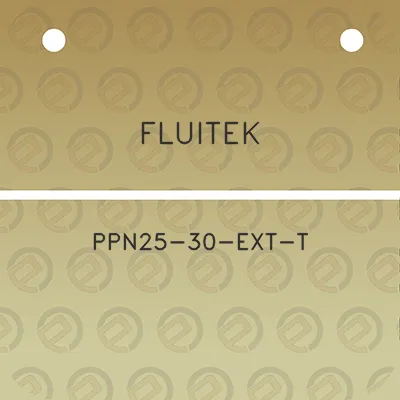 fluitek-ppn25-30-ext-t